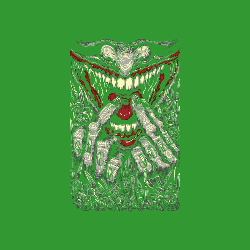 Awesome joker tooth iPhone Case