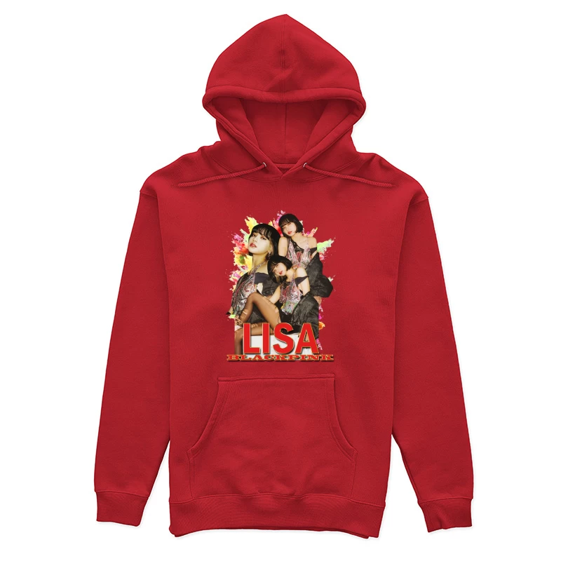 LISA from BLACKPINK: K-pop Fashion and Performance Female Pullover Hoodie