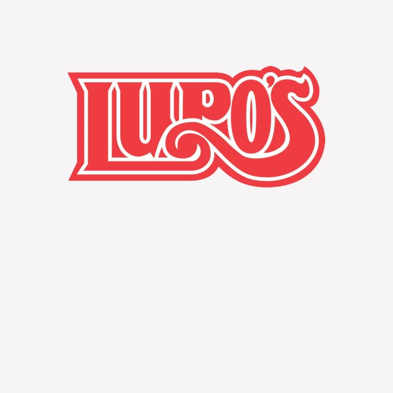Lupo's spiedies logo Male T-Shirt