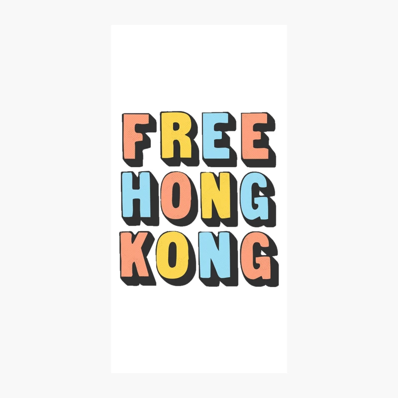 Free Hong Kong  hongkongprotests iPhone Case