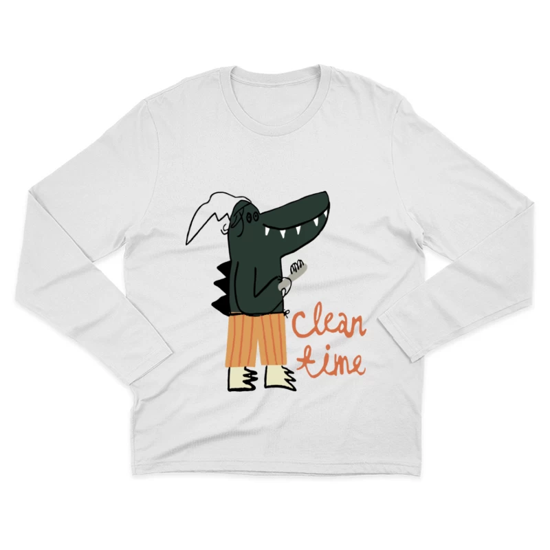  Herren Langarm T-Shirt