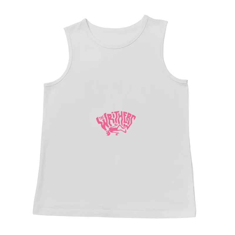 The Writhers Band Logo Design Male Tank Top