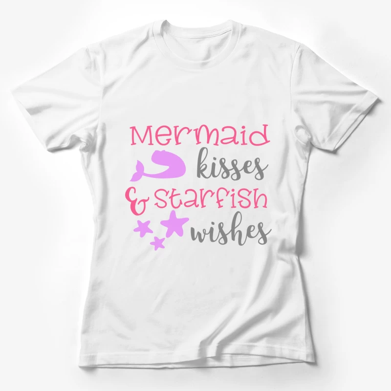 Baisers de sirène et vœux d'étoile de mer Femme T-Shirt