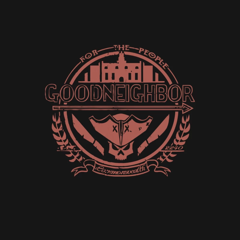 Good Neighbor: For the People Commonwealth Emblem Female Long Sleeve T-Shirt