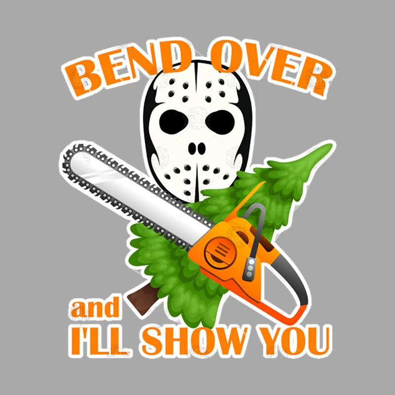 Bend Over and I_ll Show You, from CHRISTMAS VACATION Female Pullover Hoodie