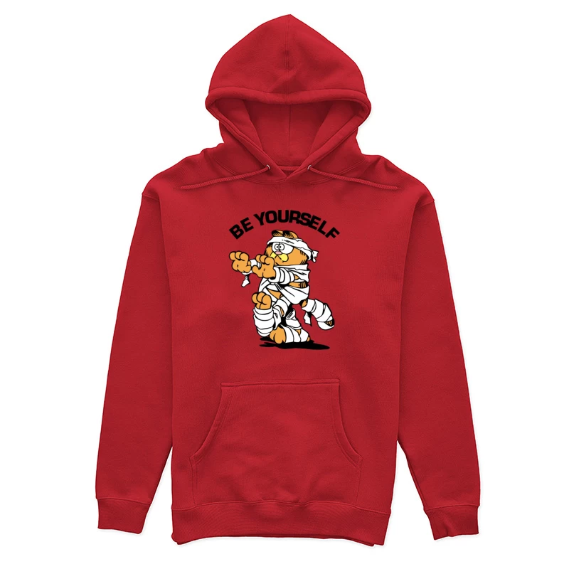 Katzenmumie mit Humor Damen Pullover Hoodie