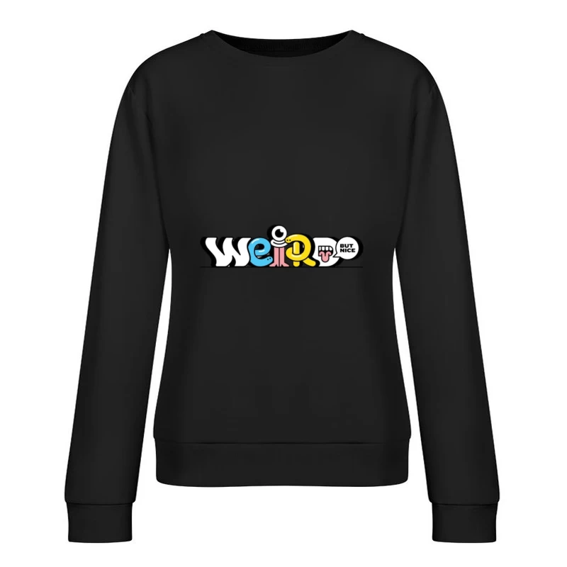 Weirdes aber nettes Design Damen Pullover Sweatshirt