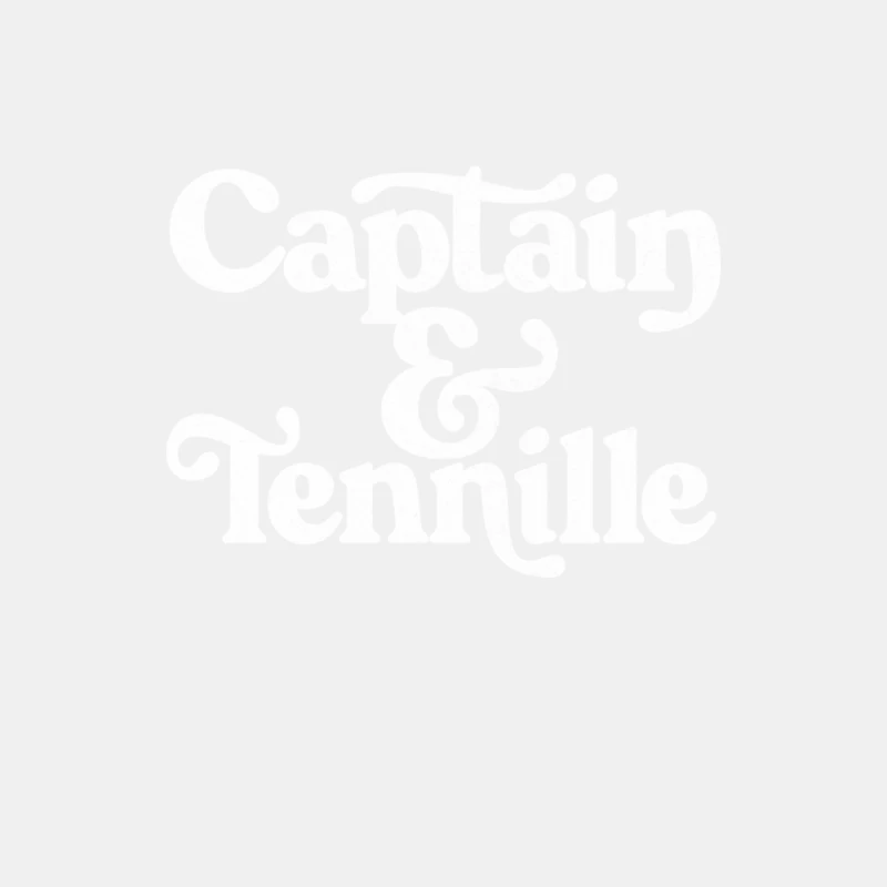 Captain &amp_ Tennille    70s Retro Aesthetic Design Male Tank Top