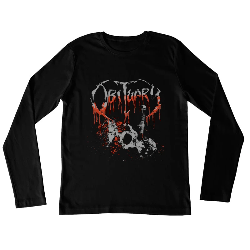 Obituary Gijon Female Long Sleeve T-Shirt