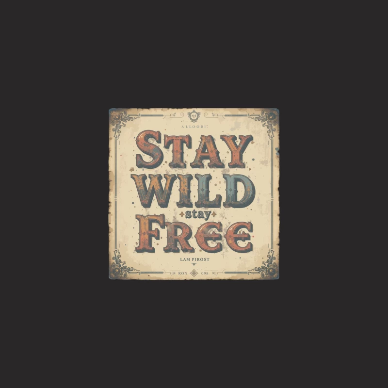 Vintage Inspirational Typography Design iPhone Case
