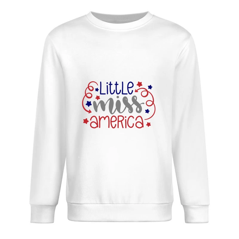 Petit Miss America - Conception patriotique étoilée Homme Sweat-shirt à enfiler