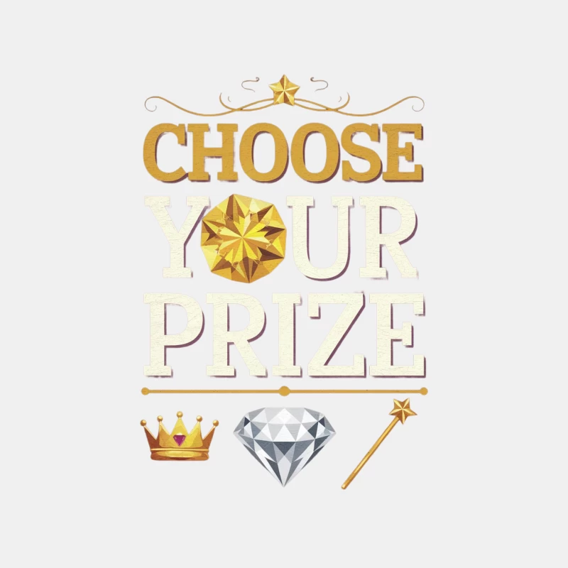 Choose Your Prize: Motivational Achievement Concept Male Tank Top