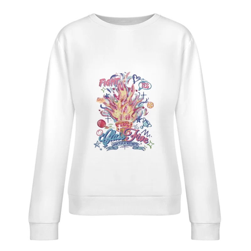Klassenzusammenhalt und Sportgeist Damen Pullover Sweatshirt