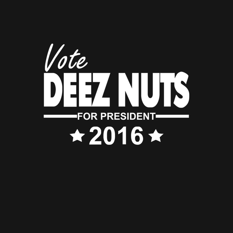 Vote Deez Nuts For President 2016 Funny Female Long Sleeve T-Shirt