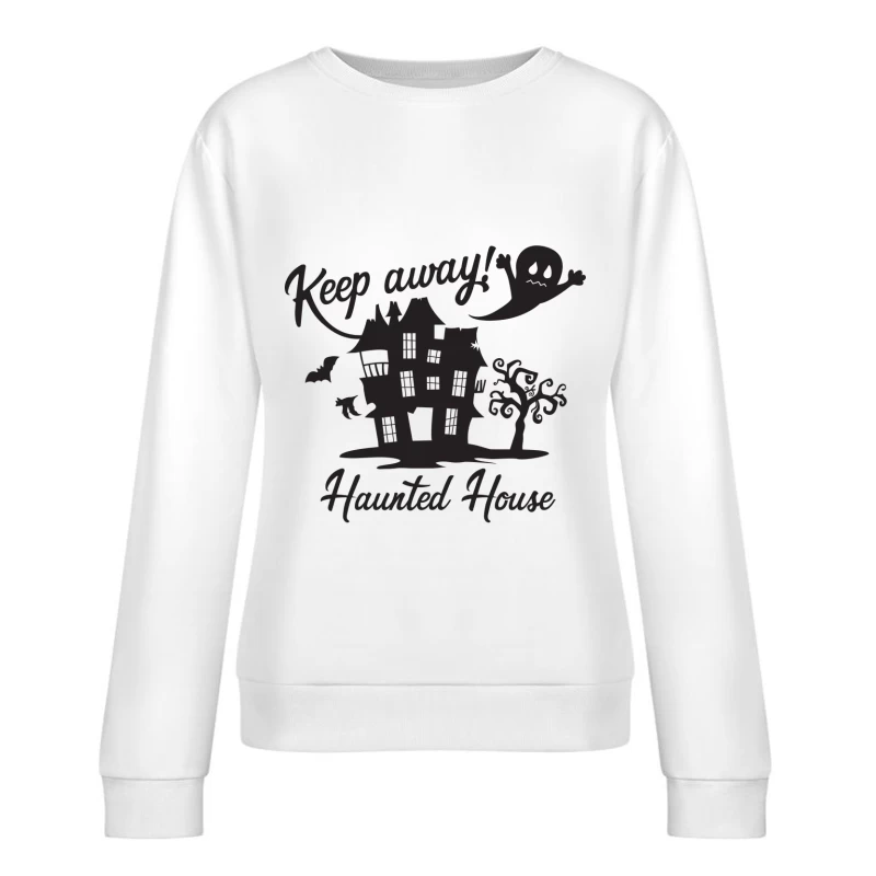 Maison hantée mystérieuse Femme Sweat-shirt à enfiler