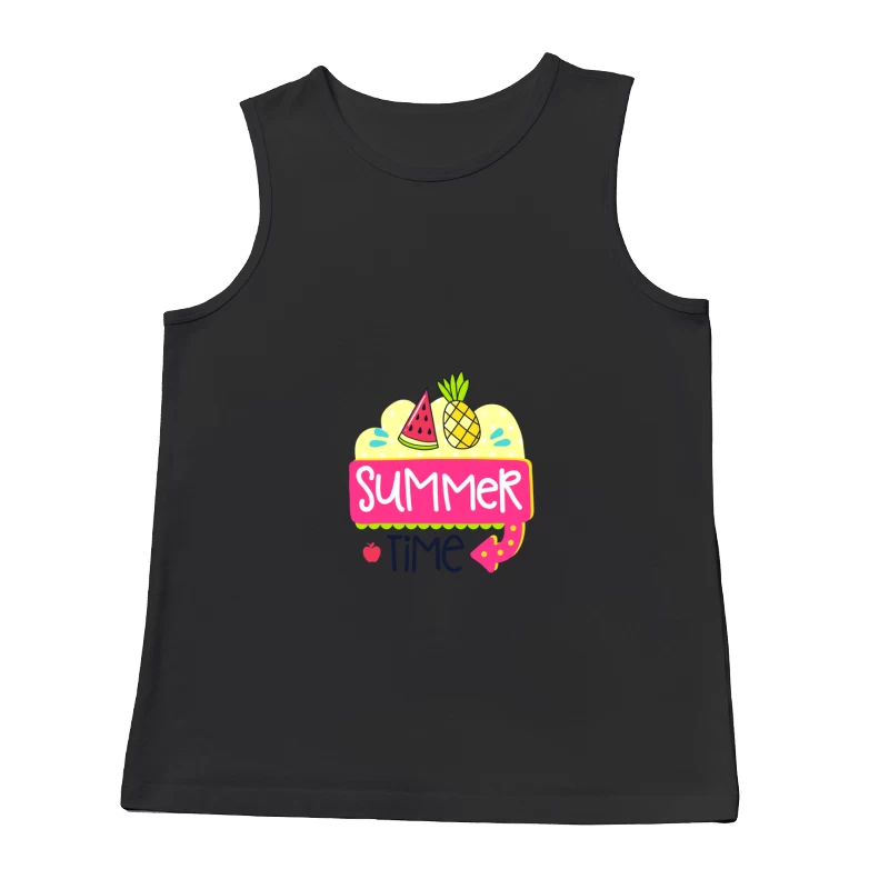 Illustration du Temps d'Été avec Fruits Homme Débardeur