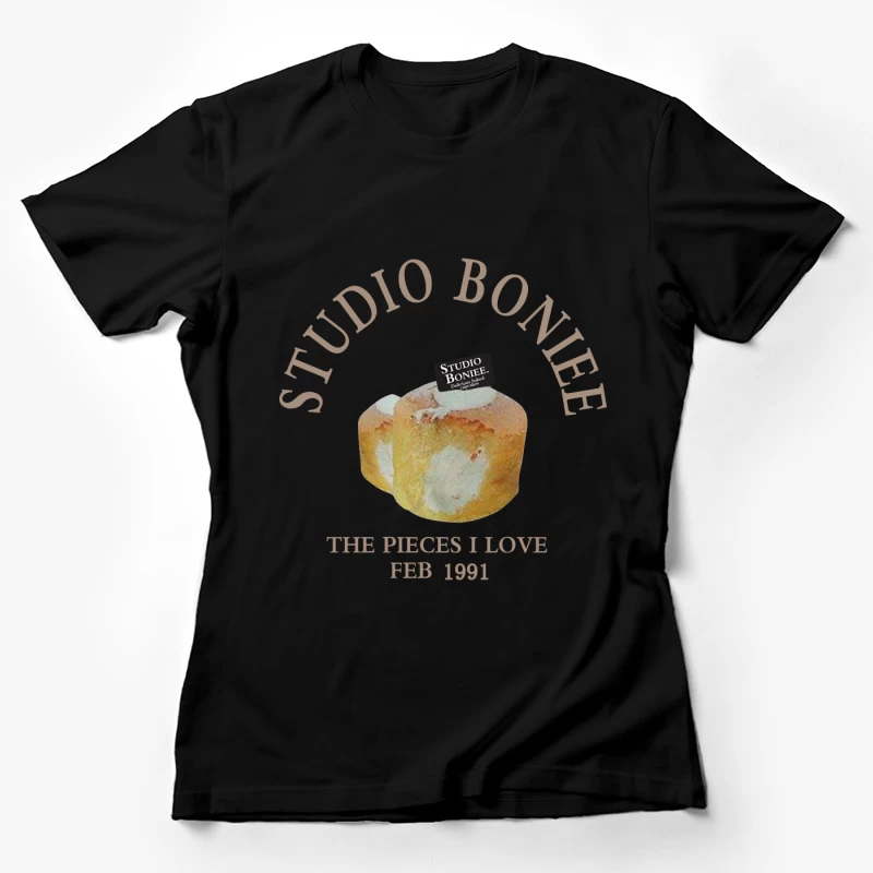 Studio Boniee Cupcake Logo Damen T-Shirt