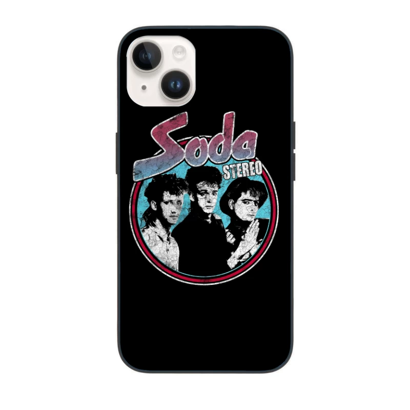 Soda Stereo Vintage iPhone Case