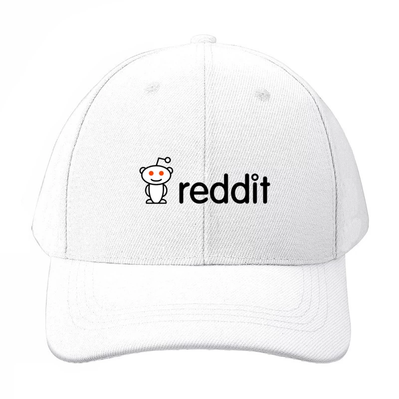 Reddit Logo with Snoo Mascot Baseball Cap