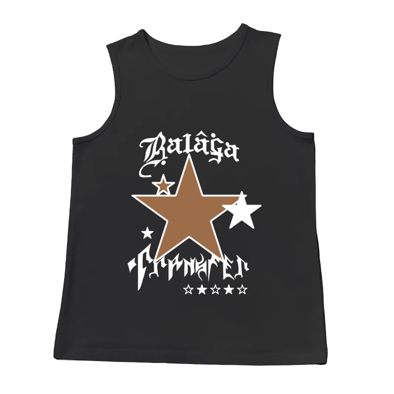 Stern Design Balaga Schrift Herren Tanktops