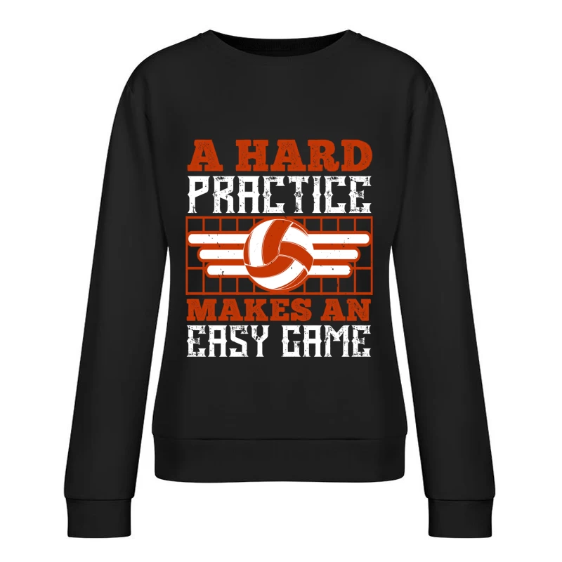 Motivation sportive avec volley Femme Sweat-shirt à enfiler