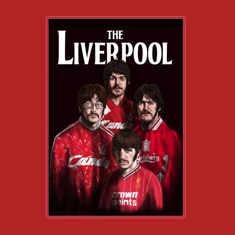 Liverpool/Beatles Mashup Male T-Shirt