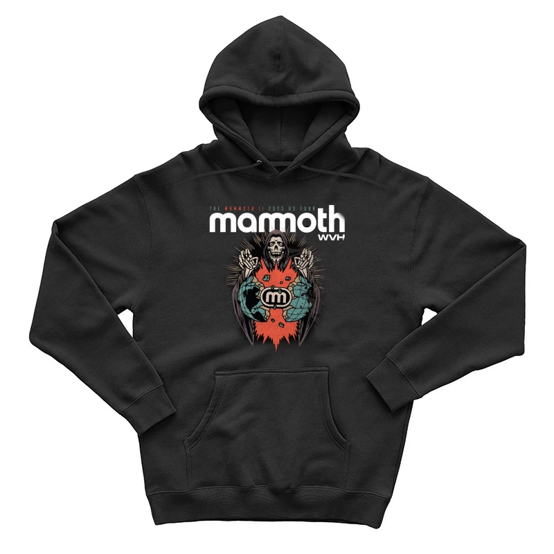 Mammoth Metal Festival 2023 Dark Gothic Poster Design Male Pullover Hoodie