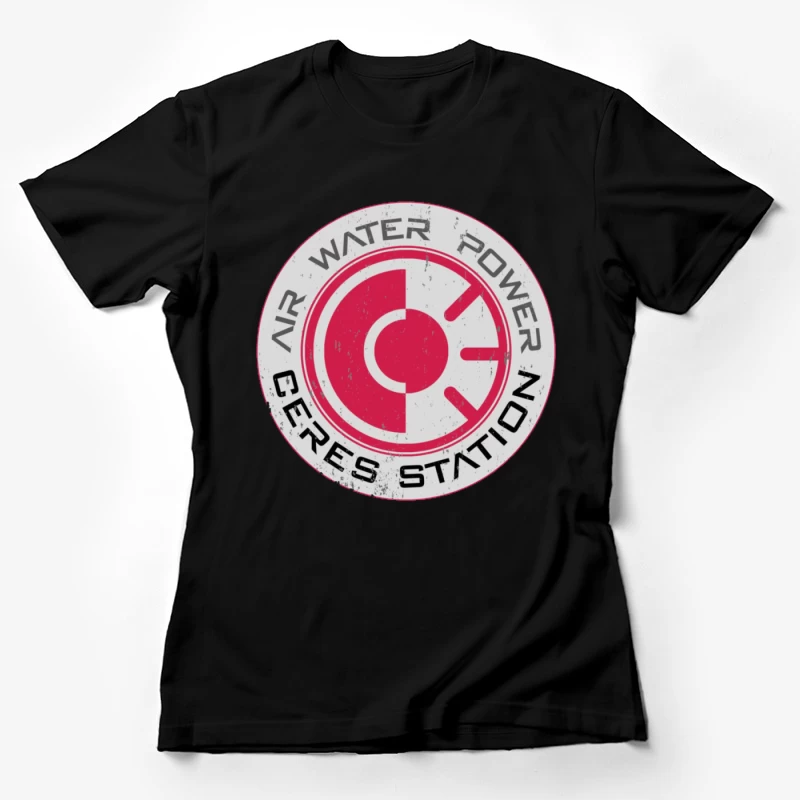 Expanse Ceres Station Logo Sign Female T-Shirt