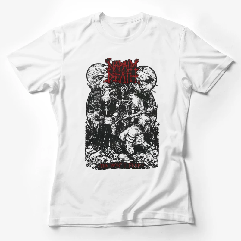 Napalm Death The Wolf I Feed Female T-Shirt