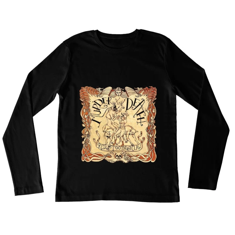Murder Death Band logo Female Long Sleeve T-Shirt