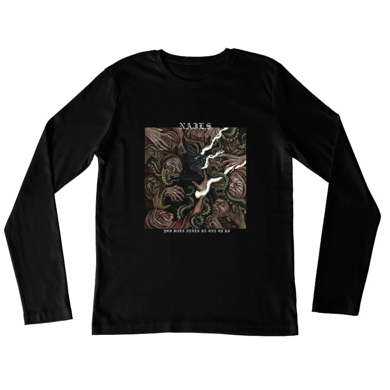 Nails Band Female Long Sleeve T-Shirt