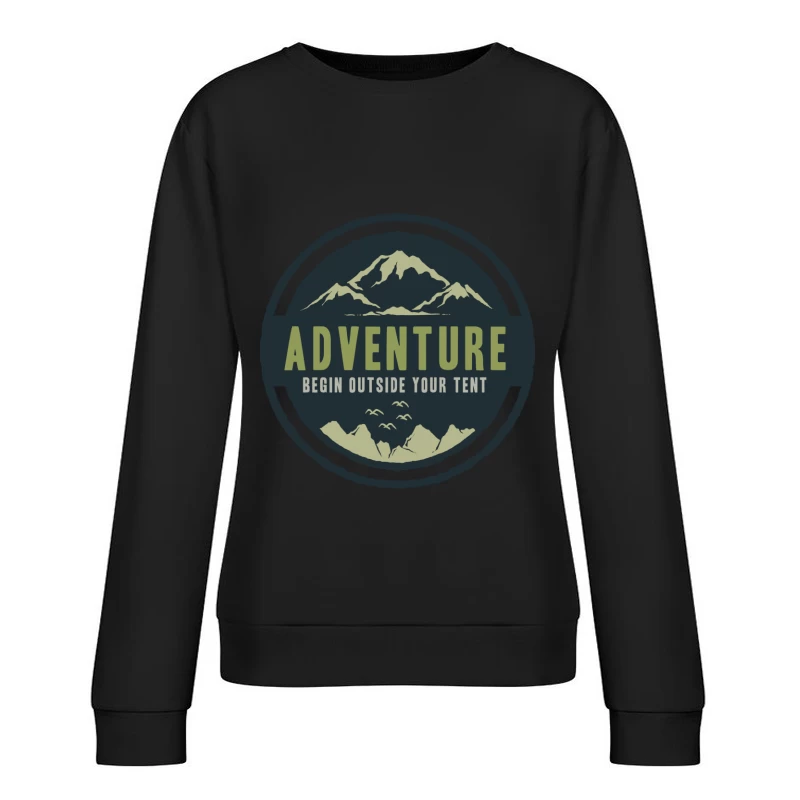 Aventure en Plein Air Femme Sweat-shirt à enfiler