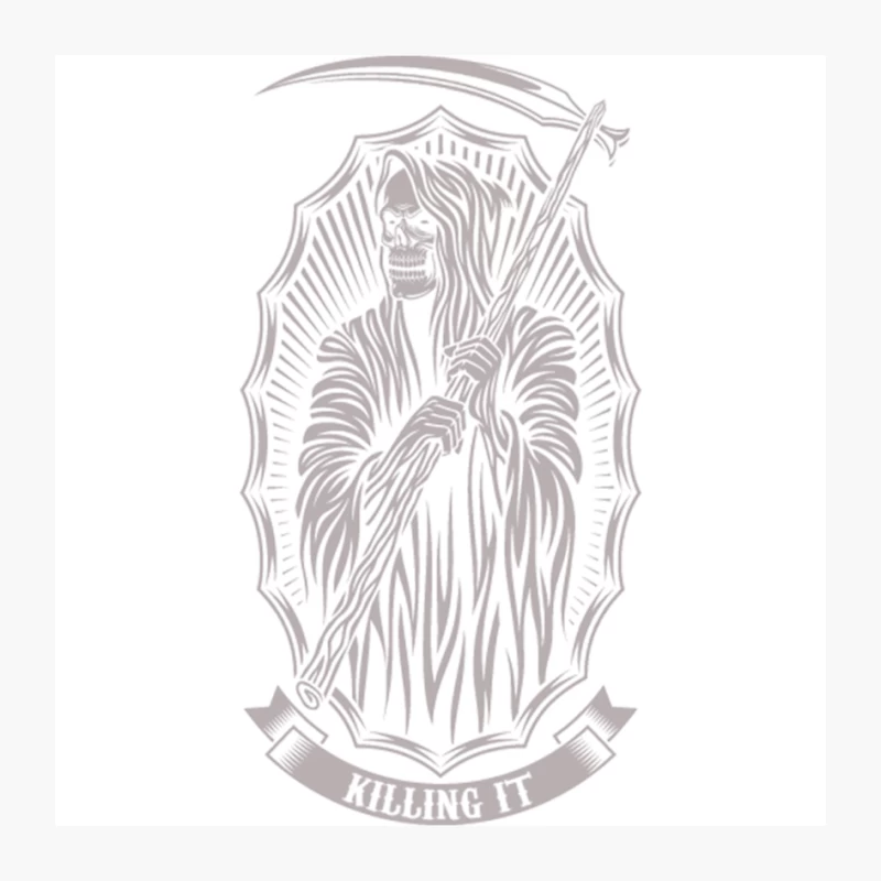Killing It - Grim Reaper - Angel of Death Pin