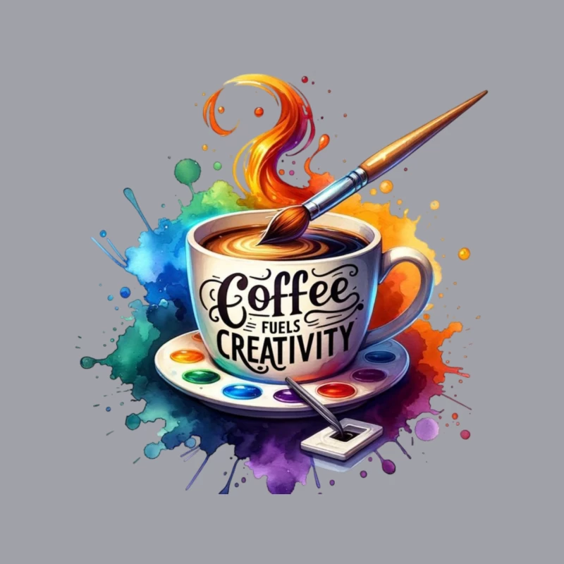 Coffee Fuels Creativity Mouse Pad