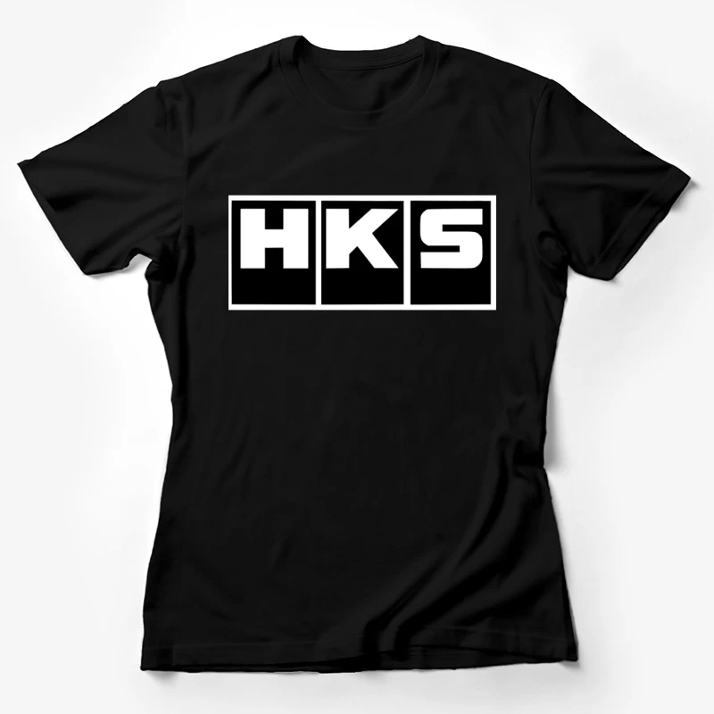 HKS Automotive Performance Brand Logo Female T-Shirt