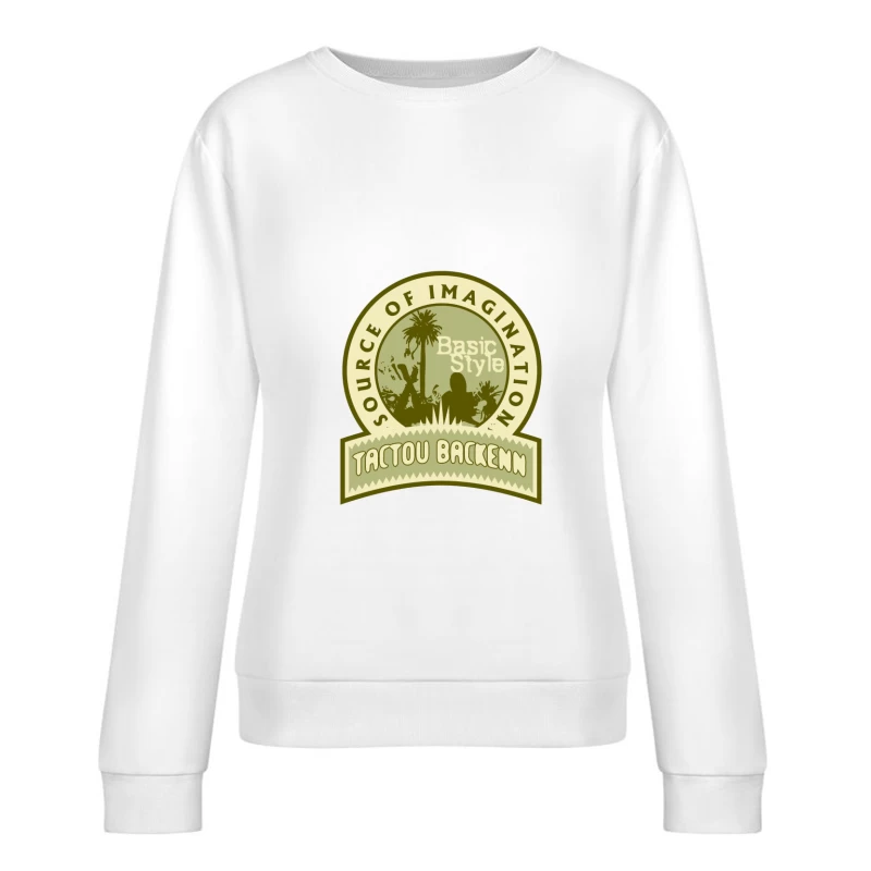 Style basique, source d'imagination Femme Sweat-shirt à enfiler