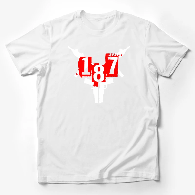 178 pistol Male T-Shirt