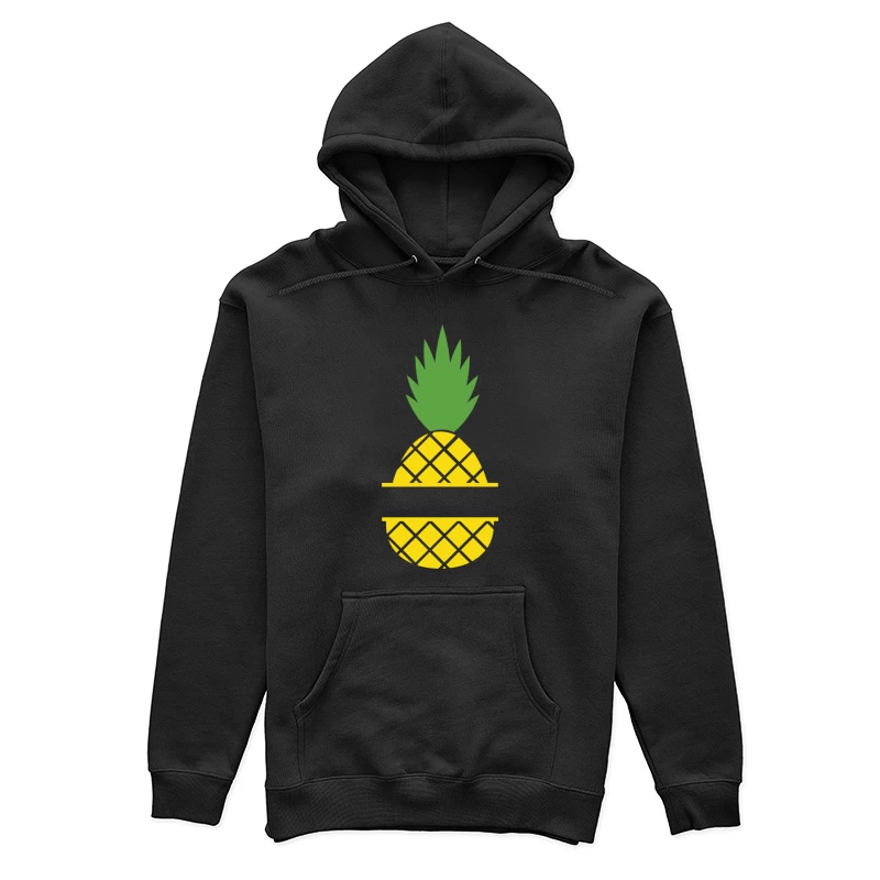 Logo et image d'ananas Femme Sweat à capuche