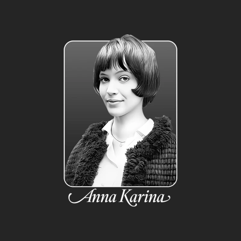 Anna Karina  Retro Style Fan Artwork Female Pullover Sweatshirt