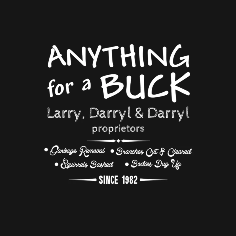 Anything for a Buck, Larry, Darryl and Darryl Male Long Sleeve T-Shirt
