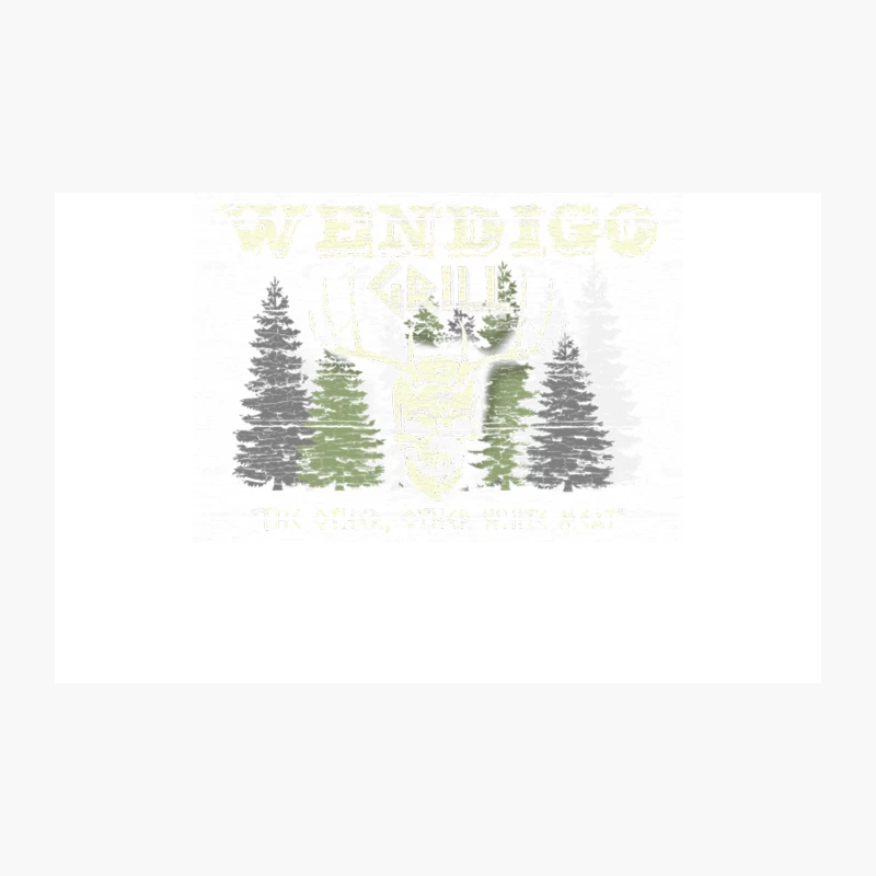 Wendigo Grill, weathered and distressed Travel Mug
