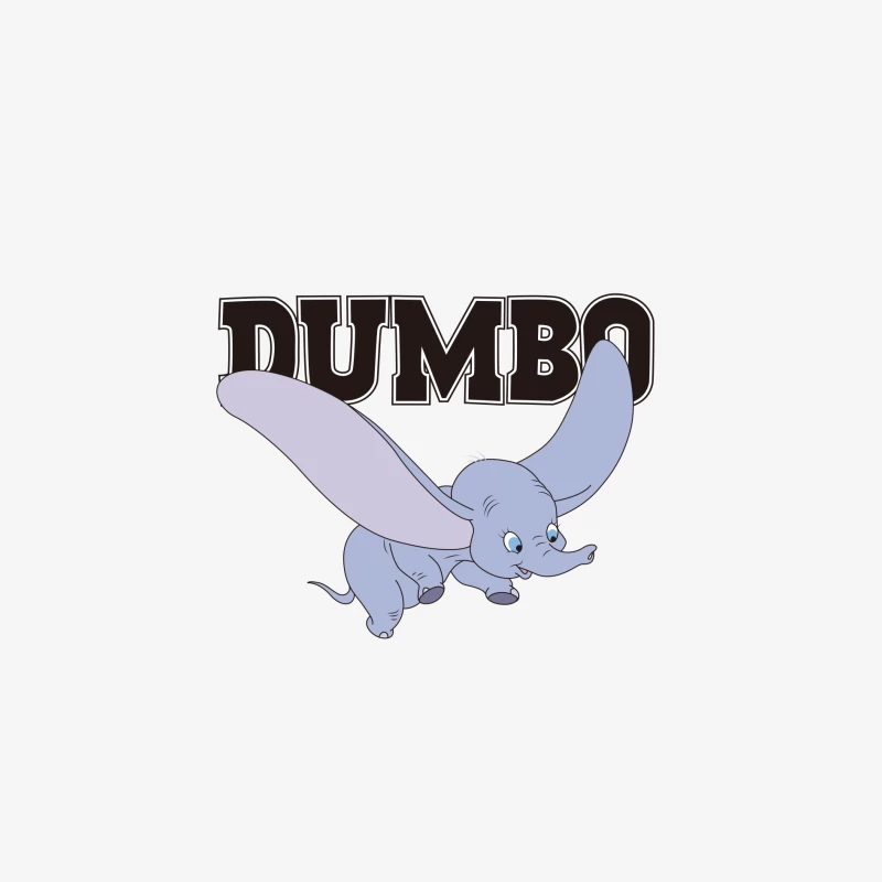 Dumbo Fliegender Elefant Damen Langarm T-Shirt