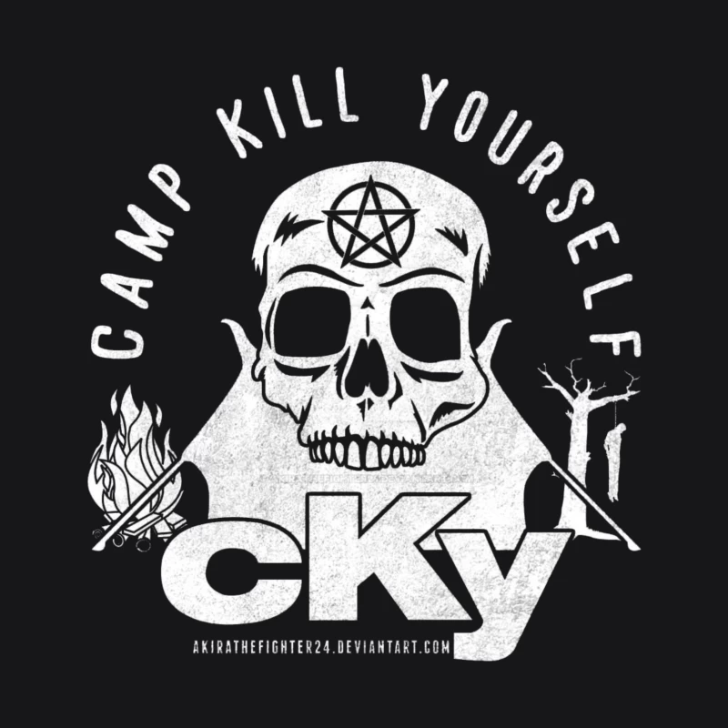 CKY Band logo Male Pullover Hoodie