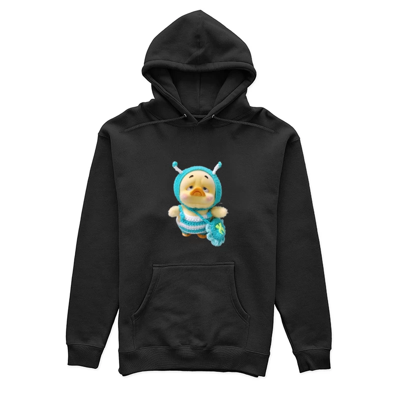 Kleines Stoffküken mit Strickanzug Damen Pullover Hoodie