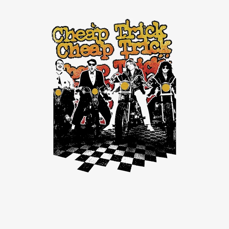 Cheap Trick Motorcycles Male Long Sleeve T-Shirt