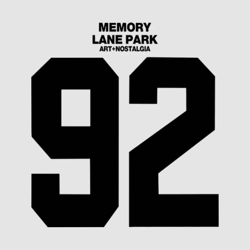 Memory Lane Park 1992 Design Herren Pullover Hoodie
