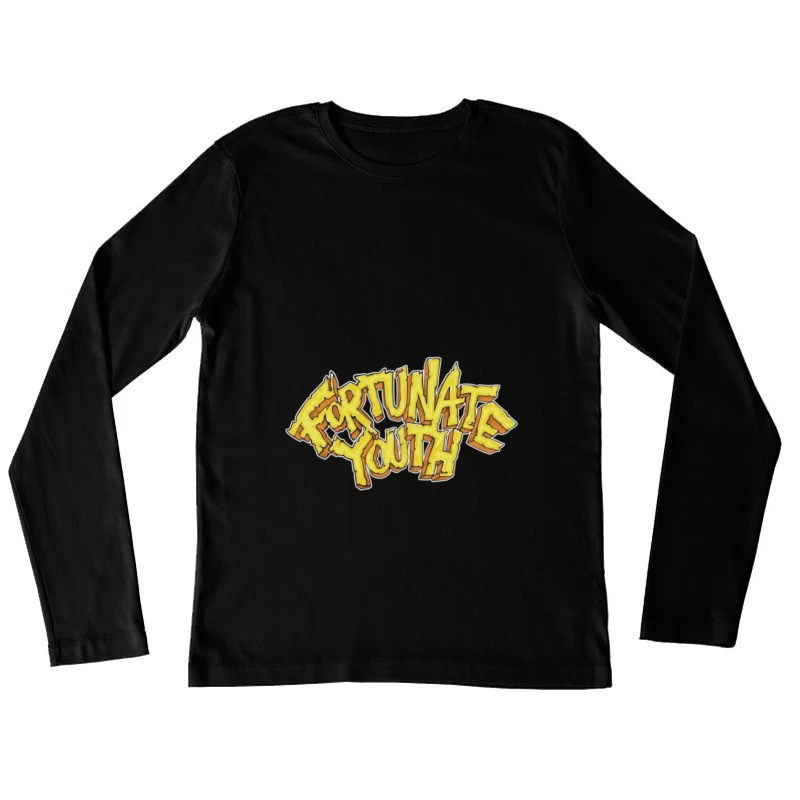 Graffiti-Stil-Logo von Fortunate Youth Damen Langarm T-Shirt