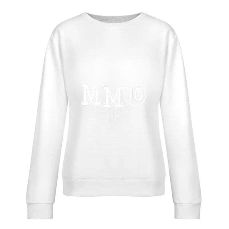 Design du Logo Maison Margiela Femme Sweat-shirt à enfiler