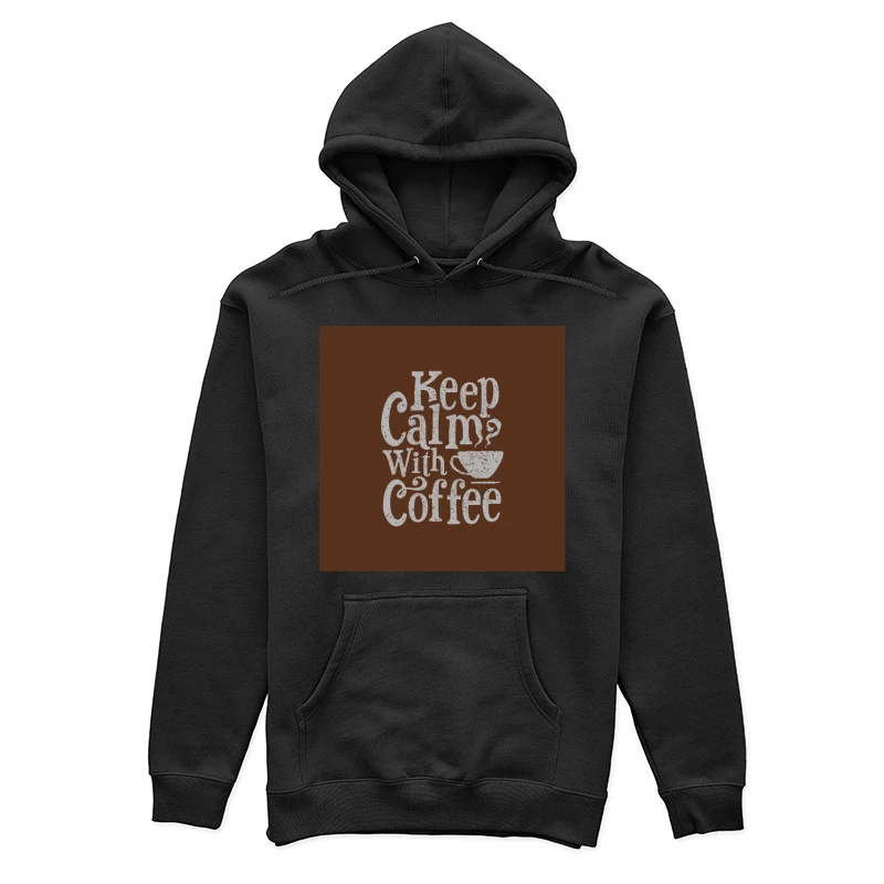 Gardez votre calme avec du café Femme Sweat à capuche