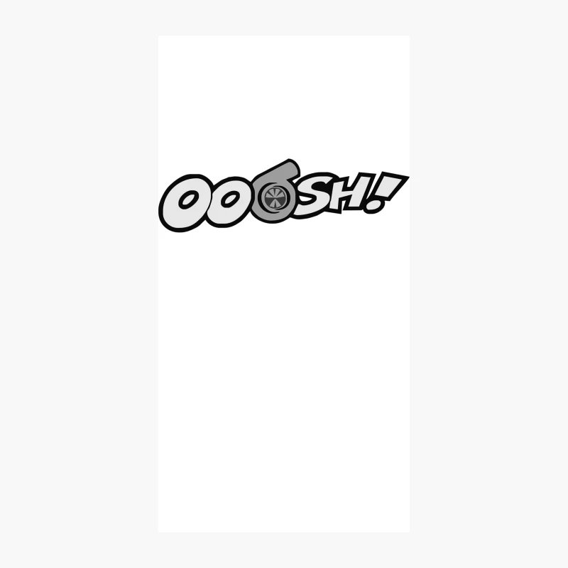 Ooosh Mens Funny Turbo Car iPhone Case